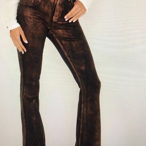 Idyllwind Dark Foil Brown/Copper Jeans, size 4, NWOT - Picture 1 of 6